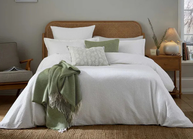 Murmur "Lida" Duvet Cover Sets in White