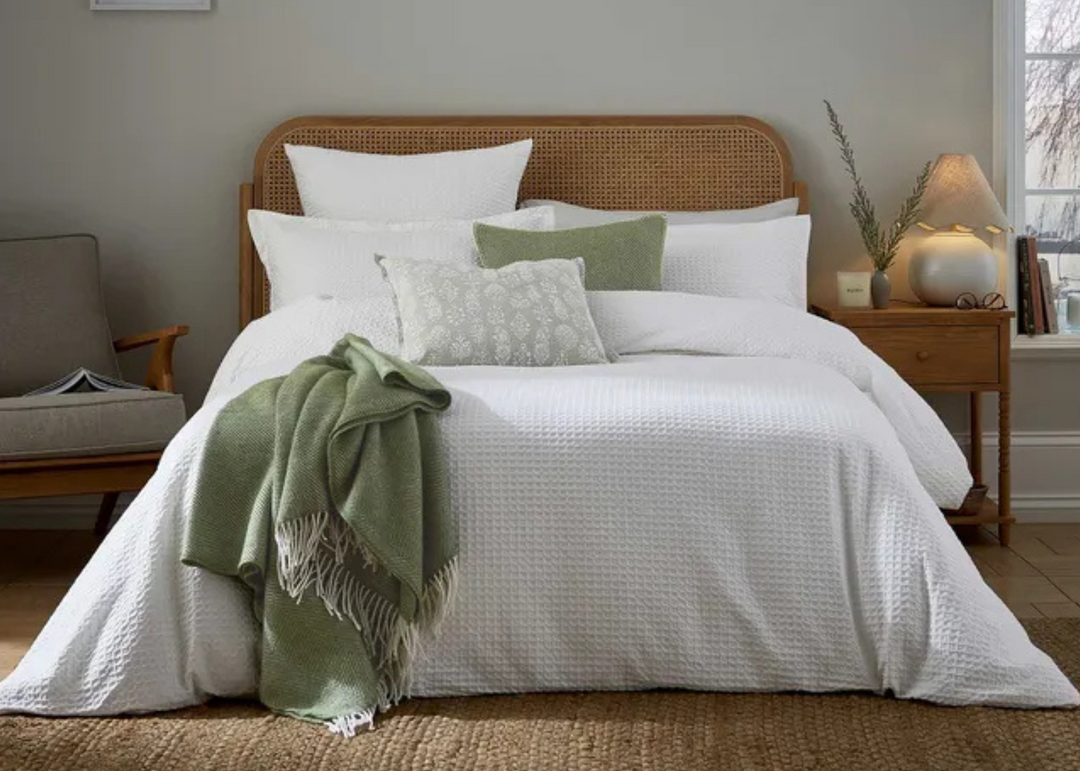 Murmur "Lida" Duvet Cover Sets in White