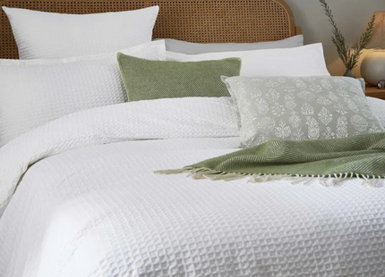 Murmur "Lida" Duvet Cover Sets in White