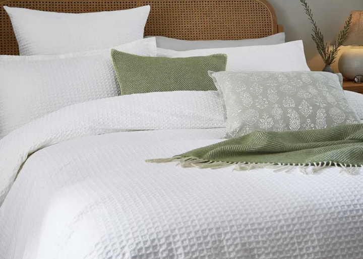 Murmur "Lida" Duvet Cover Sets in White