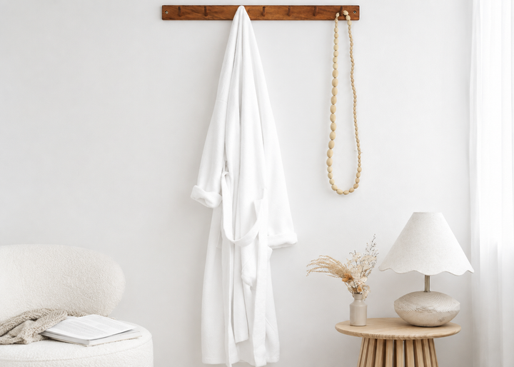 Murmur "Lora" Bathrobe in White
