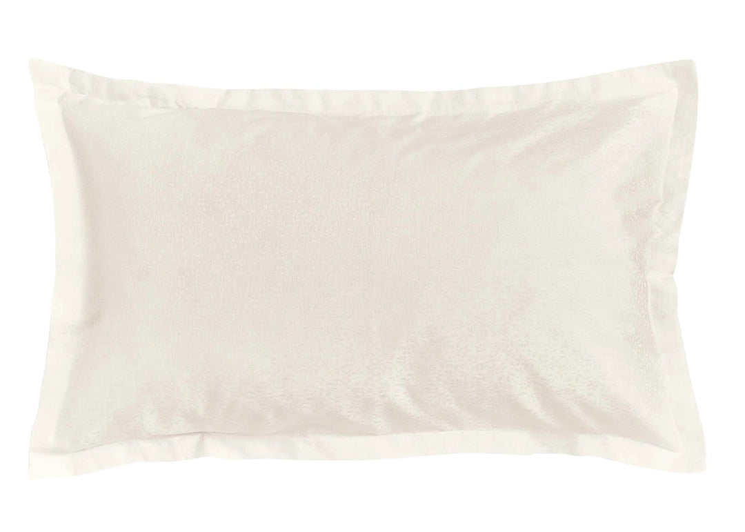 Murmur "Meadow" Jacquard Duvet Cover in Ivory