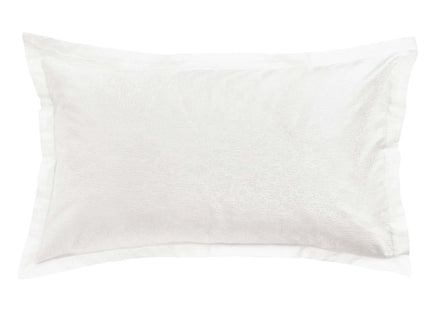 Murmur "Meadow" Jacquard Duvet Cover in White