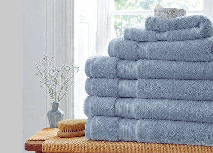 Murmur "Naturally Soft" Bath Towels Collection in Blue