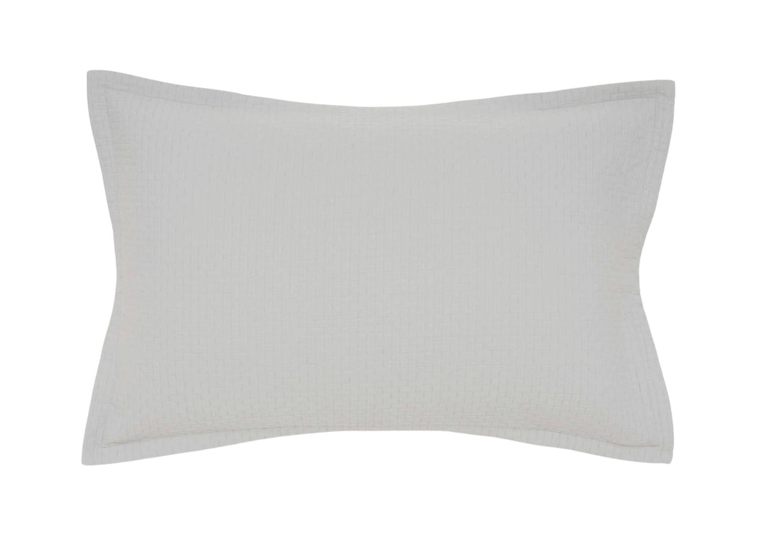 Murmur "Hush" Duvet Cover in Cloud Grey
