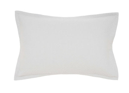 Murmur "Hush" Duvet Cover in White