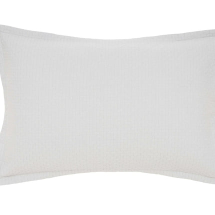 Murmur "Hush" Duvet Cover in White