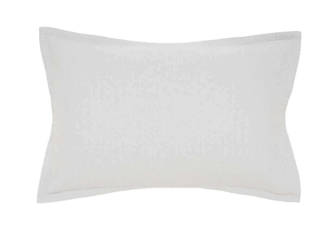 Murmur "Hush" Duvet Cover in White