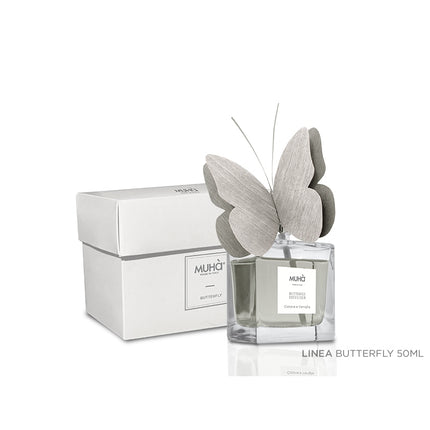 Muha "Cotone & Vaniglia" Butterfly Perfume Diffuser (50 ml)