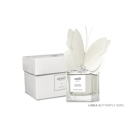 Muha "Fiori Di Cotone" Butterfly Perfume Diffuser (50ml)