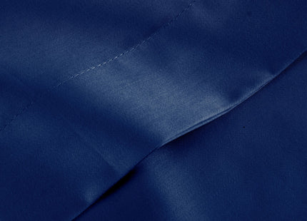 Christy "400TC Sateen" Plain Dyed Sheets in Colour Navy