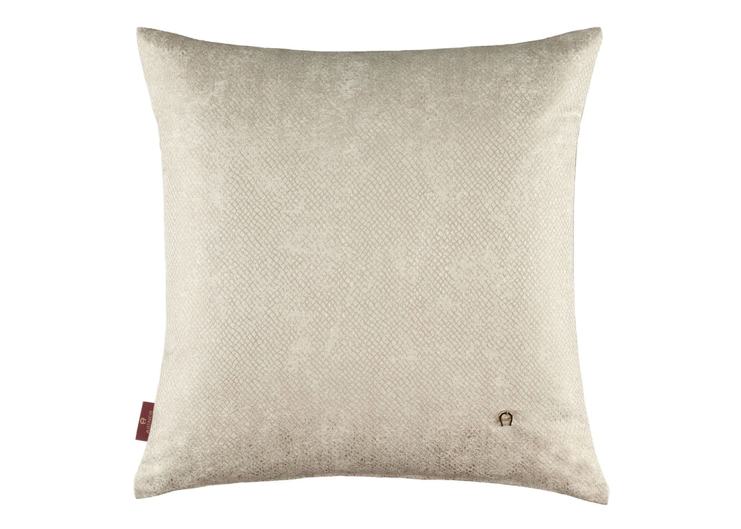 Aigner "Neat" Decorative Filled Cushion in Cream