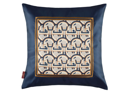 Aigner "Nena" Decorative Filled Cushion in Blue - 45 x 45 cm