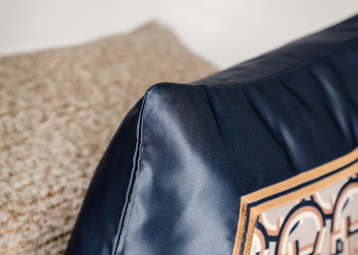 Aigner "Nena" Decorative Filled Cushion in Blue - 45 x 45 cm