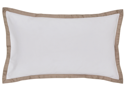 Bedeck of Belfast "Olenna" Duvet Cover Set in Truffle/Chalk