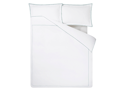 Designers Guild "Astor" Duvet Cover Sets in Porcelain Green