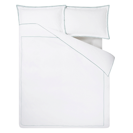 طقم أغطية لحاف "ألثيا" من هيلينا سبرينغفيلد باللون الأزرق الداكن