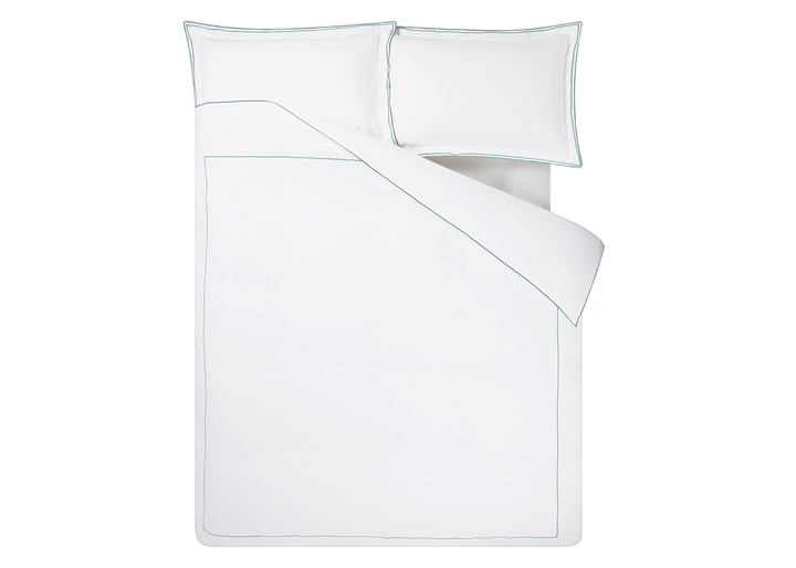 Designers Guild "Astor" Duvet Cover Sets in Porcelain Green