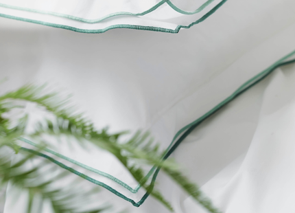Designers Guild "Astor" Duvet Cover Sets in Porcelain Green