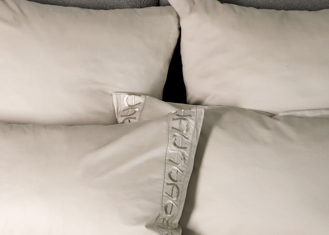 Aigner "Palace Elegance" 500 Thread Count Bed Linen in Beige