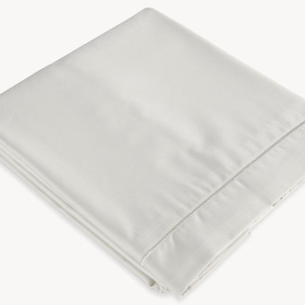 Christy "500TC Hygro Cotton Sateen" Bed Linen with Parchment boarder Stitch