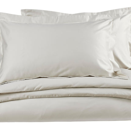 Christy "500TC Hygro Cotton Sateen" Bed Linen with Parchment boarder Stitch