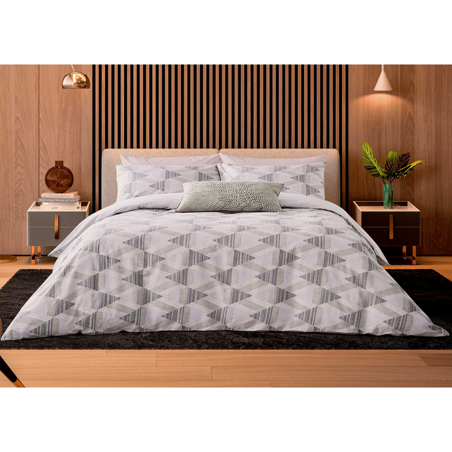 Nalu by Nicole Scherzinger "Pohaku" Duvet Cover Set in Stone
