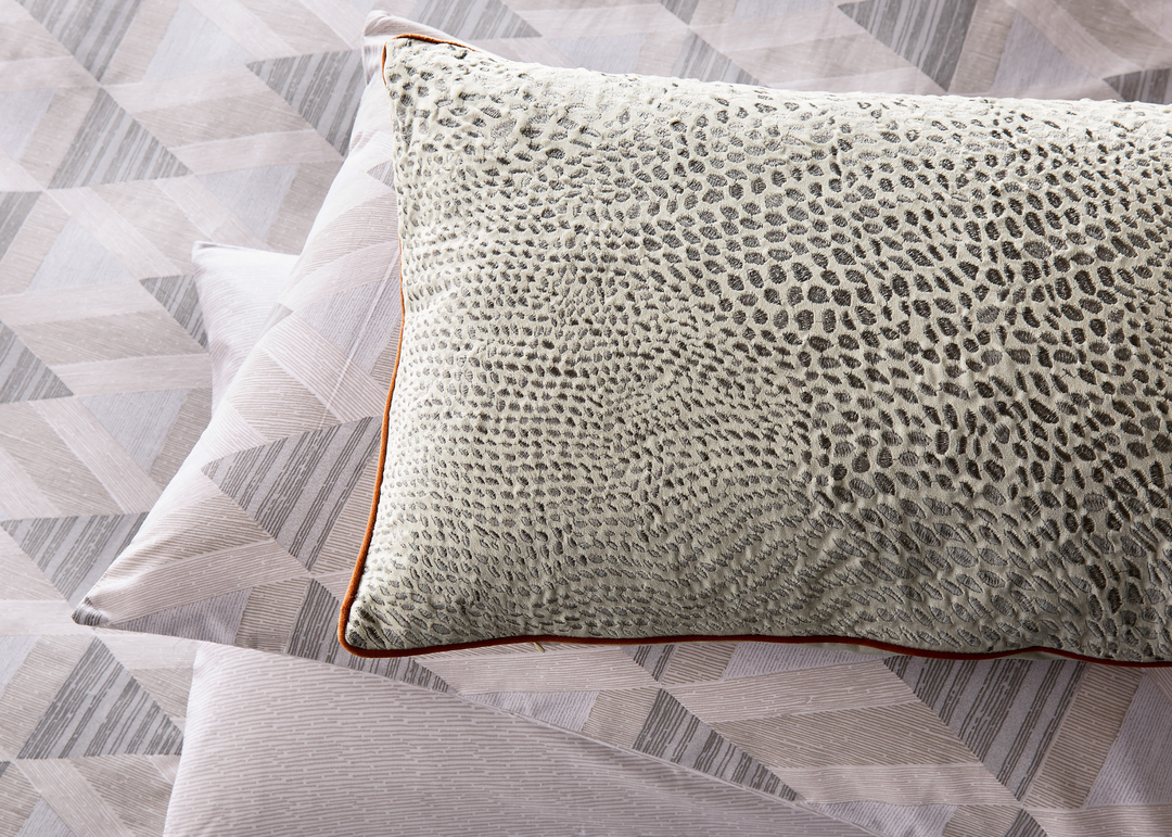 Nalu by Nicole Scherzinger "Pohaku" Duvet Cover Set in Stone