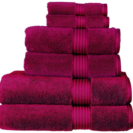 Christy "Supreme" Bath Towels & Mat Collection in Raspberry