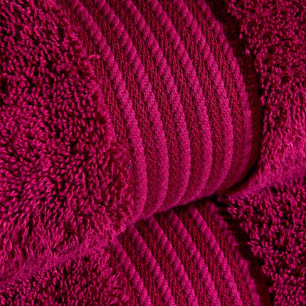 Christy "Supreme" Bath Towels & Mat Collection in Raspberry