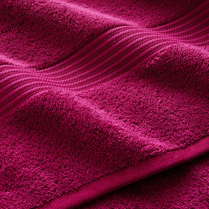 Christy "Supreme" Bath Towels & Mat Collection in Raspberry