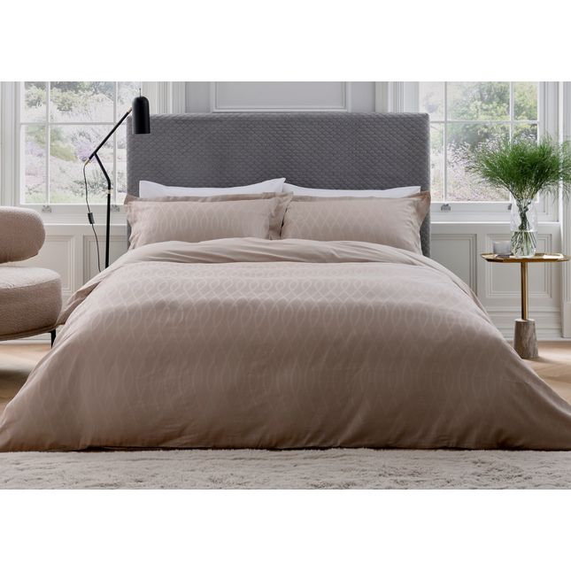 Bedeck of Belfast "Ravello" Duvet Cover Set in Truffle