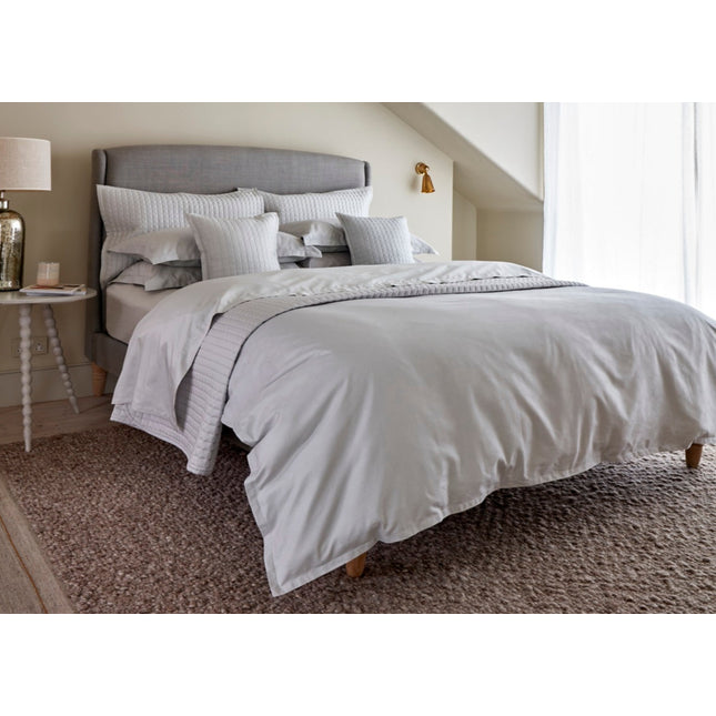 Christy "Riley" Duvet Cover Sets in Platinum