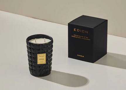 Edion "Cello Suite n.23 Rosastro Harmony Nero" Scented Candle