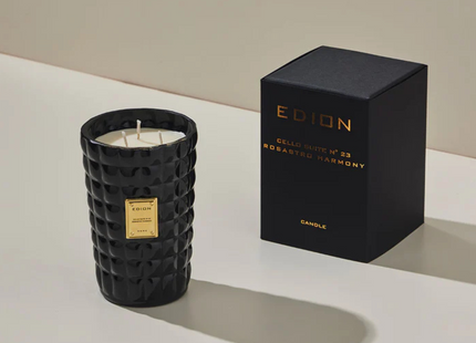Edion "Cello Suite n.23 Rosastro Harmony Nero" Scented Candle