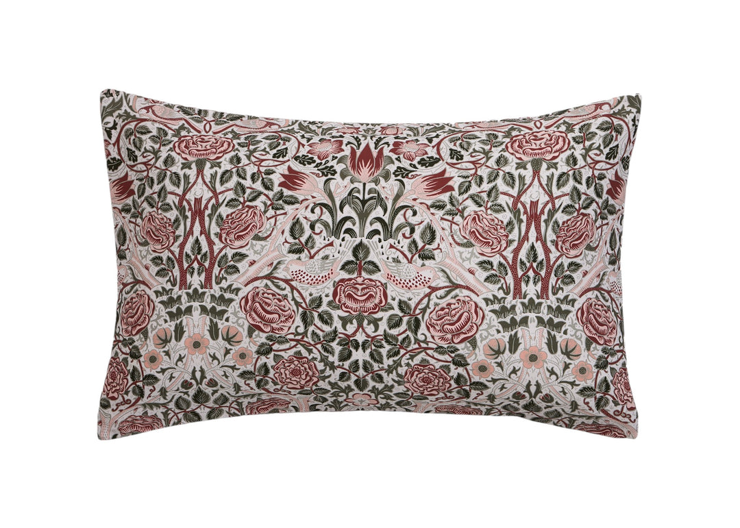 William Morris At Home "Rose Brick" Duvet Cover Set in Pink