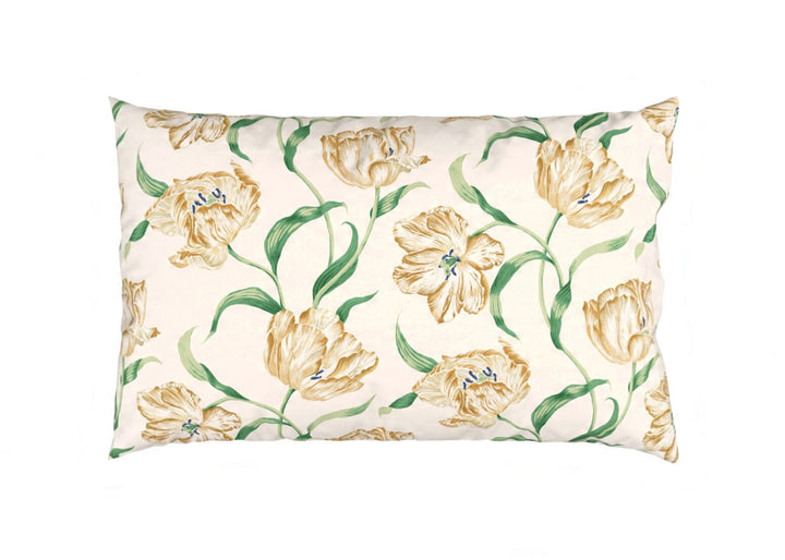 Sanderson "Dancing Tulips" Duvet Cover Set in Yellow