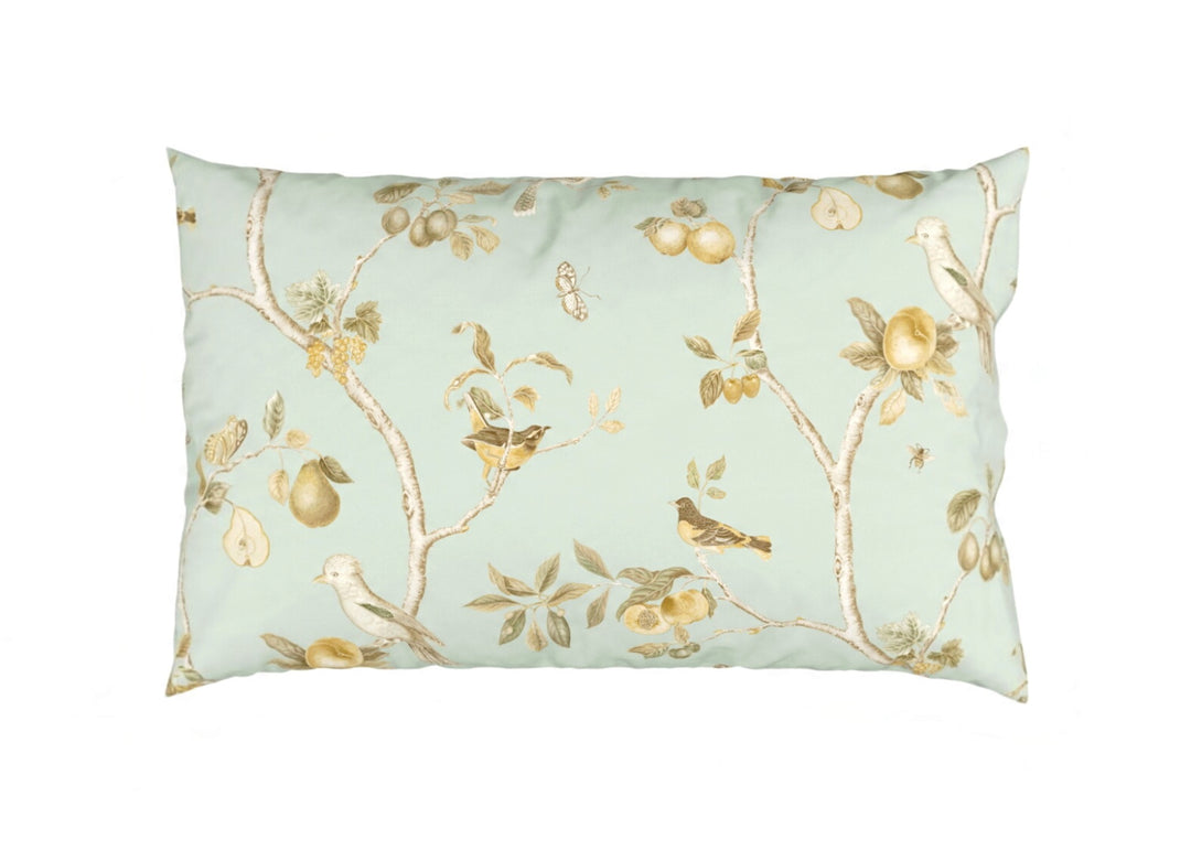 Sanderson "Fruit Aviary" Duvet Cover Set in Sage