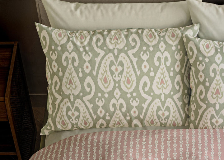Sanderson "Java" Duvet Cover Set in Sage