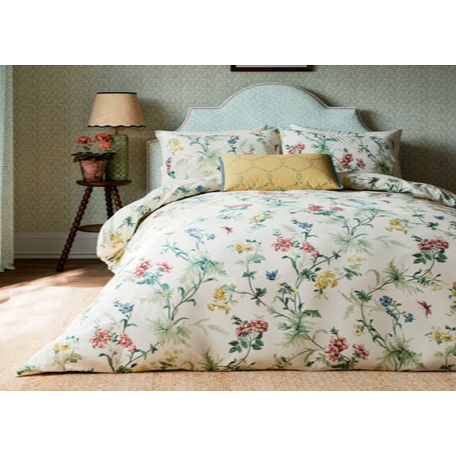 Sanderson "Primrose Hill" Duvet Cover in Green