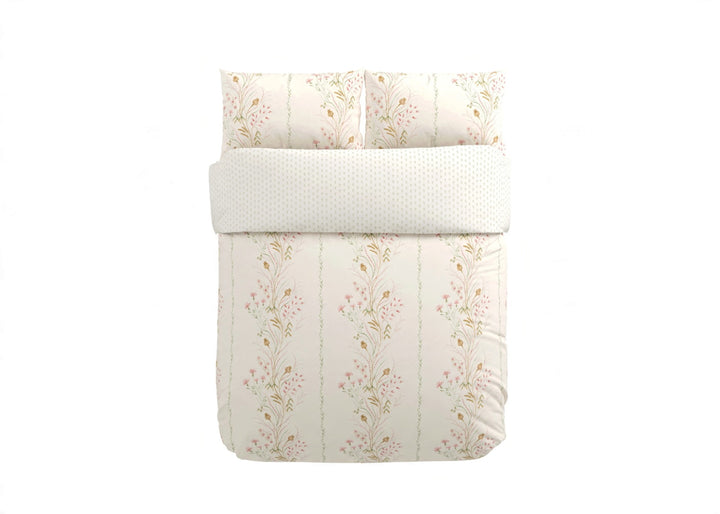 Sanderson "Summer Harvest" Duvet Cover Set in Cream