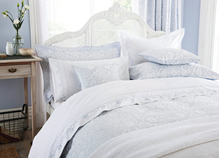 Sanderson "Richmond" Duvet Cover & Sheet Sets in Light Blue