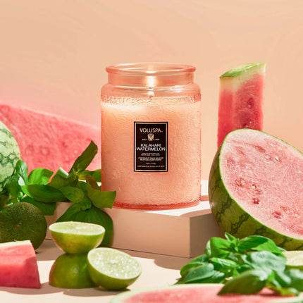 Voluspa "Kalahari Watermelon" Candle in Jar