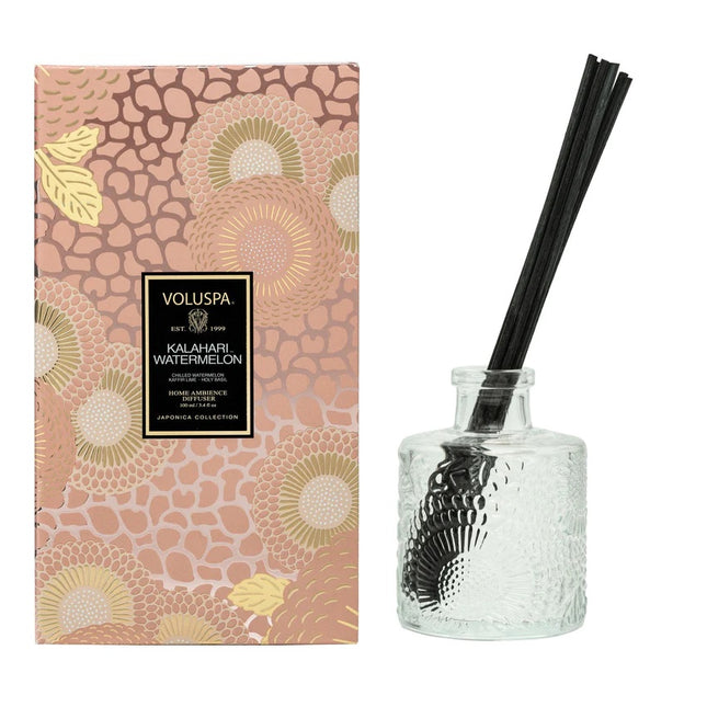 Voluspa "Kalahari Watermelon" Fragrance Diffuser with reeds