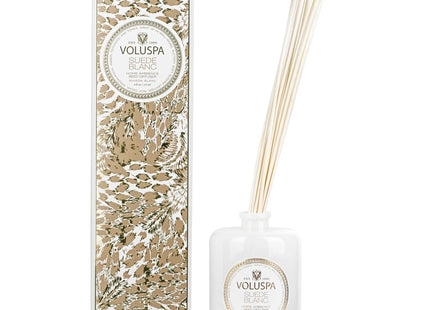 Voluspa "Suede Blanc" Fragrance Diffuser with reeds