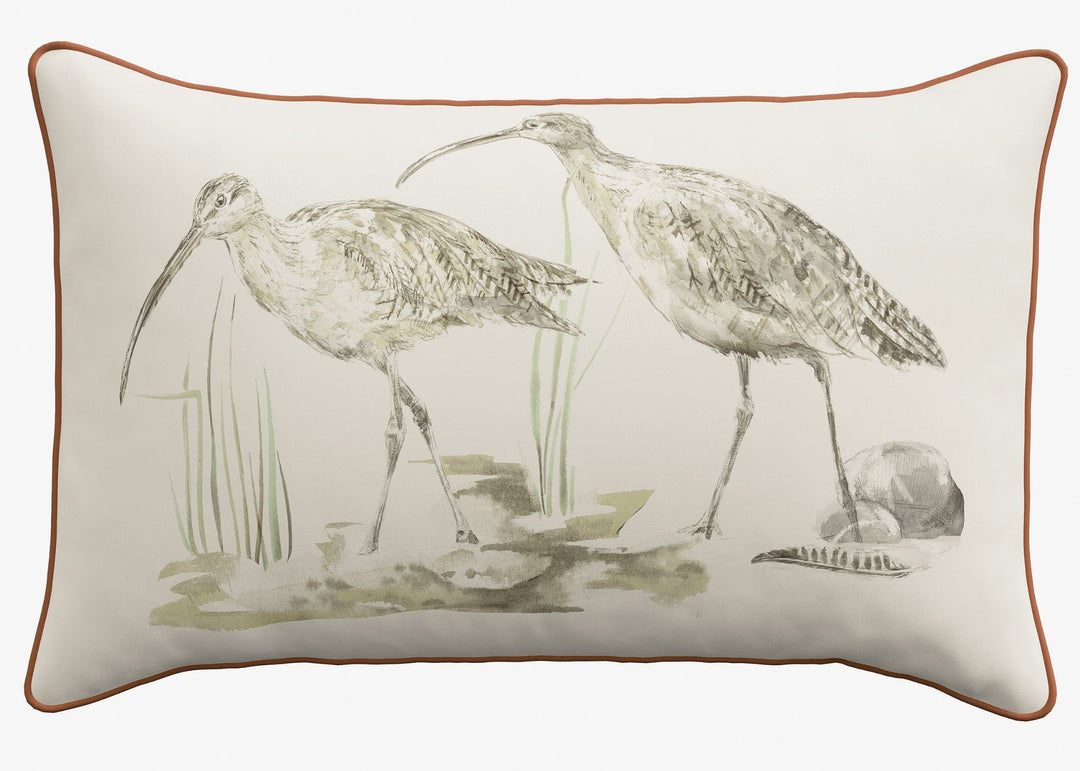 Sanderson "Summer Harvest" Duvet Cover in Ochre &amp; Mist