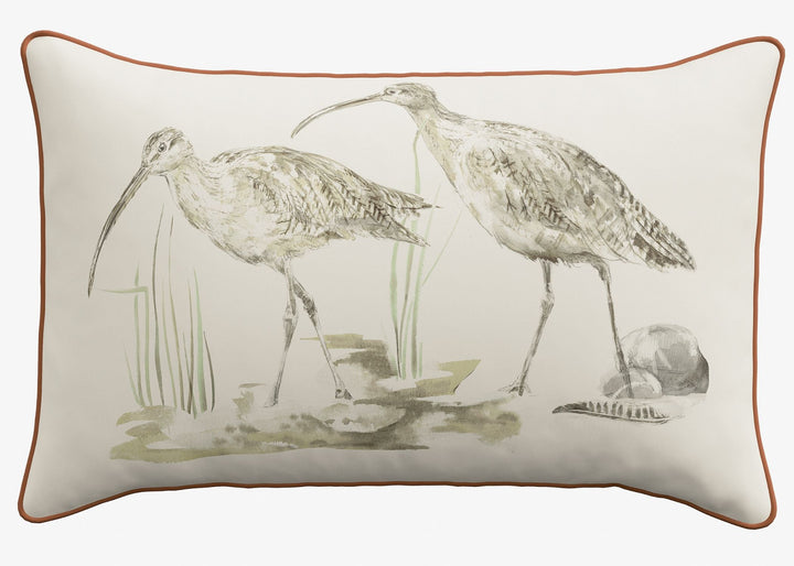 Sanderson "Summer Harvest" Duvet Cover in Ochre &amp; Mist