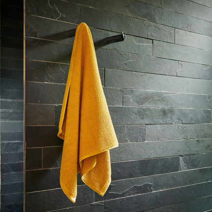 Christy "Brixton" Bath Towels Collection in Saffron Gold