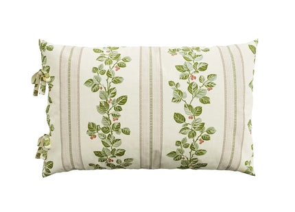 Sanderson "Cobnut Stripe" Duvet Cover Sets in Leaf Green