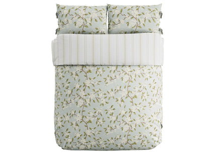 Sanderson "Damson Blossom" Duvet Cover Set in Porcelain